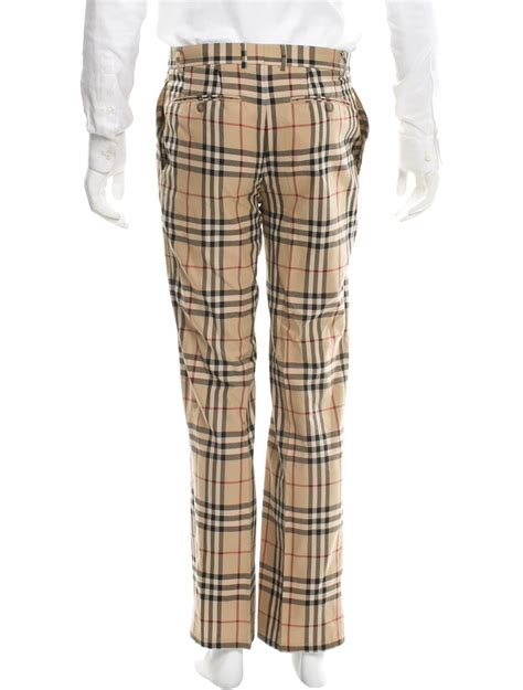 burburry men nova check pants replicas|burberry nova check.